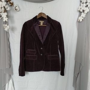 Joan Vass New York Corduroy Blazer